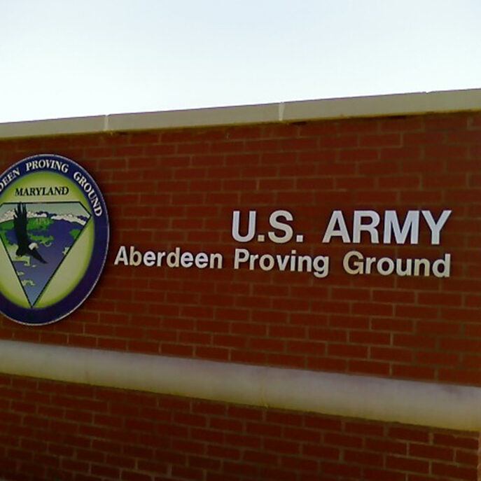 U.S. Army Aberdeen Proving Ground Sign | TPEC