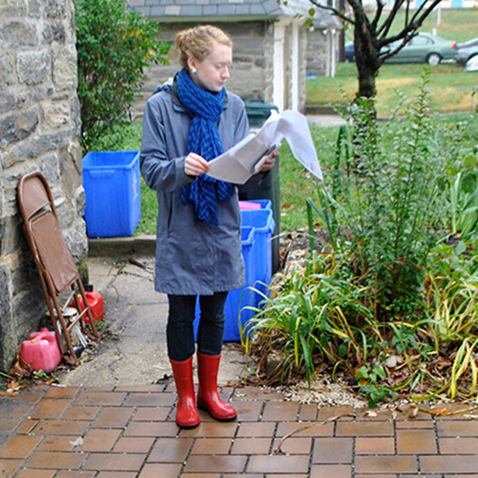 New Permeable Driveway Inspection - Public Outreach | TPEC